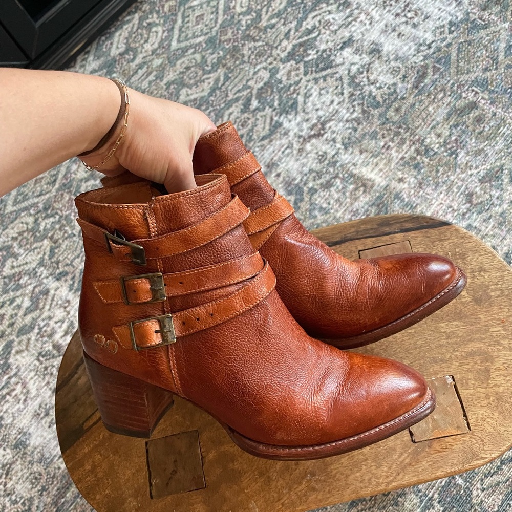 Bed Stu ‘Begin’ Leather Ankle Booties
